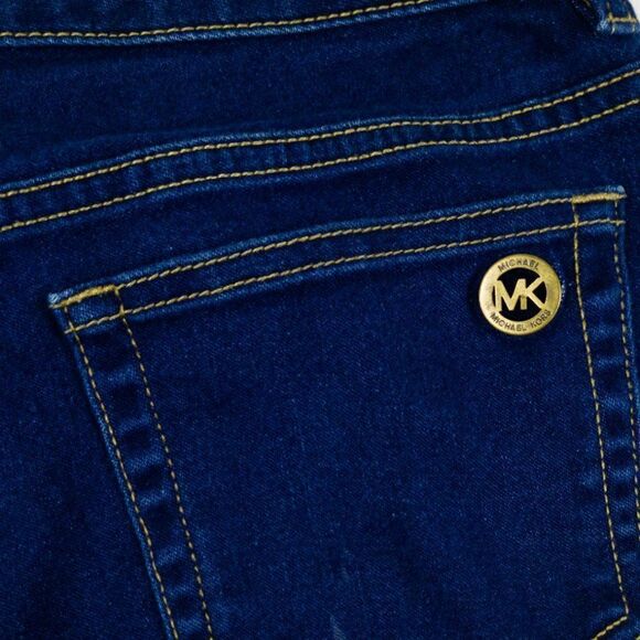 Michael Kors Izzy Skinny Mid-Rise Jeans Size 8 - Picture 2 of 6